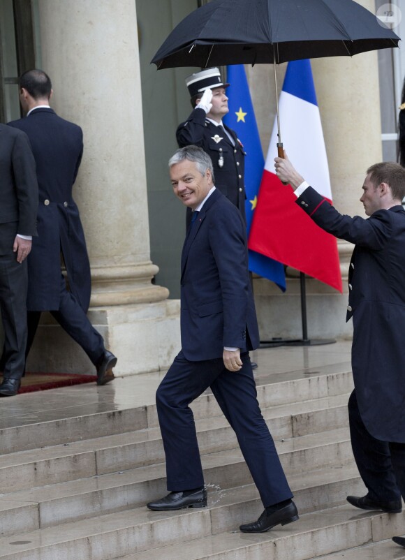 Didier Reynders à Paris le 6 février 2014.