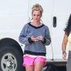 Britney Spears s'arrête acheter à déjeuner, à Los Angeles, le samedi 21 juin 2014.