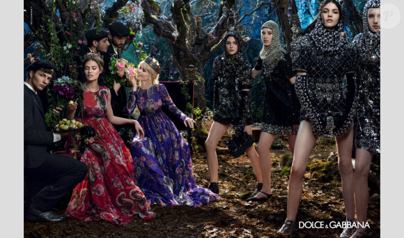 Campagne publicitaire automne-hiver 2014-15 de Dolce & Gabbana. Photo par Domenico Dolce.