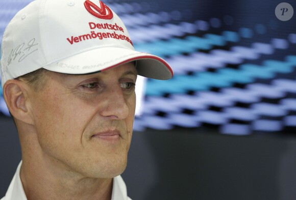 Michael Schumacher lors du grand prix de Monza en Italie le 9 septembre 2012. 