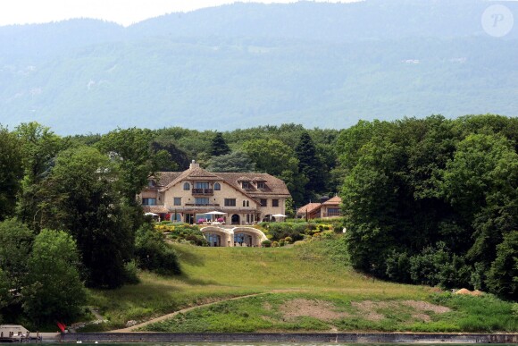 La maison de Michael Schumacher près du Lac Leman à Gland, le 17 juin 2014.