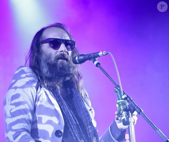 Sébastien Tellier était sur la scène de la Voix du rock à Tourcoing, le 15 juin 2013.