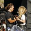 Kate Moss pendant un shooting à Ibiza en Espagne. Le 25 juin 2014