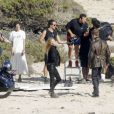  Kate Moss pendant un shooting &agrave; Ibiza en Espagne. Le 25 juin 2014 