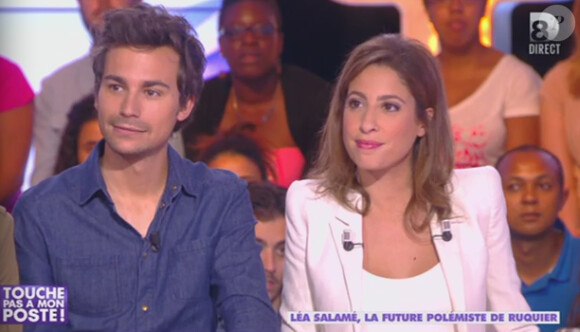 La journaliste Léa Salamé raconte comment elle a décidé d'intégrer l'équipe de "On n'est pas couché" (France 2). Emission "Touche pas à mon poste" du 11 juin 2014.