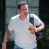 Exclusif - Chaz Bono se rend chez un ami à Beverly Hills, le 25 mai 2014.