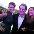Exclusif - Lorie, Raphaël Mezrahi, Nicole Ponsot (présidente de l'association) - Soirée de Gala caritative au profit de l'association "Des Cantines Scolaires pour les Enfants du Sahel" à Cannes au Five Seas Hotel, le 31 mai 2014.