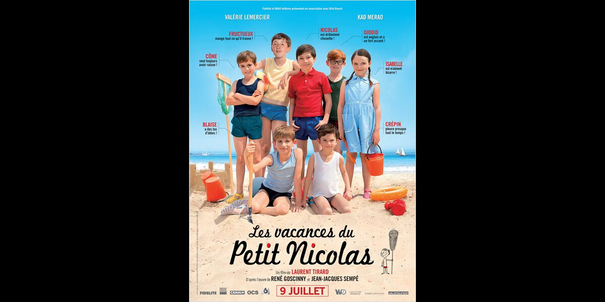 Photo : "Les vacances du Petit Nicolas", un film de Laurent Tirard, en