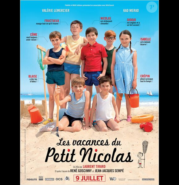 "Les vacances du Petit Nicolas", un film de Laurent Tirard, en salles le 9 juillet 2014.