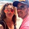 Emilie Nef Naf profite de quelques jours de vacances dans le Sud de la France avec son chéri Jérémy Ménez. Juin 2014