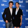Guillaume Canet et Marion Cotillard - Photocall du film "Blood Ties" au festival du Film de Toronto le 10 septembre 2013.