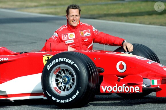 Michael Schumacher sur le circuit du Mugello, le 24 janvier 2006