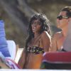 Kate Moss et Naomi Campbell en vacances à Ibiza, le 28 juin 2014