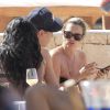 Kate Moss et Naomi Campbell en vacances à Ibiza, le 28 juin 2014