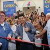 Exclusif - Kev Adams inaugure, avec Michel Nouader (directeur du Quai du rire), le 1er Comédie Club qui porte son nom, "Quai du Rire Comédie Club Espace Kev Adams" à Marseille le 30 mai 2014.