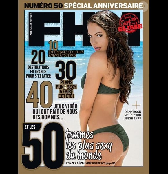 N°50 du magazine FHM. Juillet-août 2014.