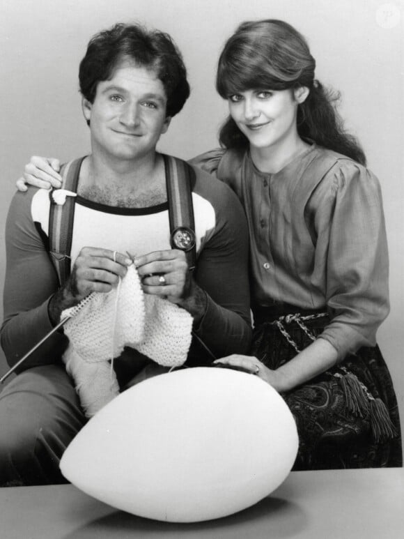 Robin Williams et Pam Dawber, "Mork & Mindy" en 1978 