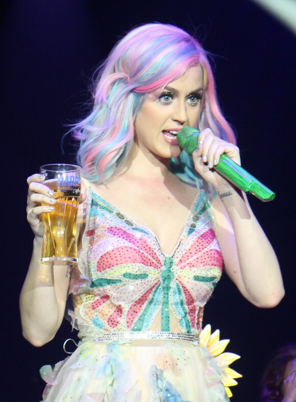 Katy Perry lors de son "Prismatic Tour" à Belfast le 7 mai 2014 