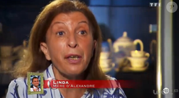 Linda, maman d'Alexandre, de Qui veut épouser mon fils ?, saison 2 sur TF1