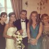 Linda a posté des photos du mariage de son fils Alexandre sur son compte Twitter. Le 7 juillet 2014.