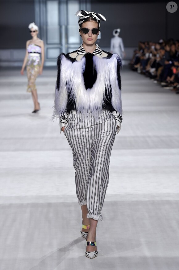 Défilé haute couture Giambattista Valli autonmne-hiver 2014-2015 au Grand Palais. Paris, le 7 juillet 2014.