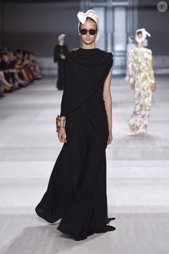 Défilé haute couture Giambattista Valli autonmne-hiver 2014-2015 au Grand Palais. Paris, le 7 juillet 2014.