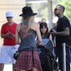 Fergie et Josh Duhamel emmènent leur fils Axl au zoo à Los Angeles, le 27 juin 2014  Please hide children face prior publication Fergie and Josh Duhamel take son Axl to the zoo in Los Angeles27/06/2014 - Los Angeles