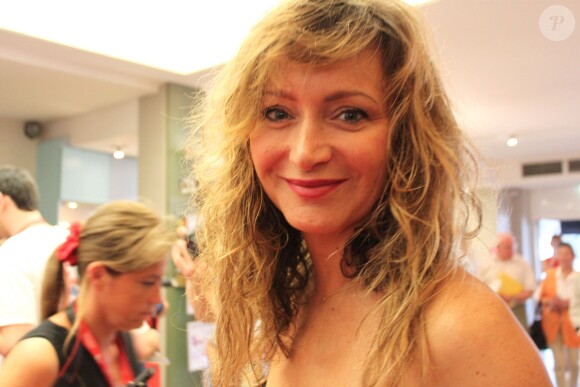 Julie Ferrier au festival du film vietnamien à Saint-Malo, le 3 juillet 2014.
