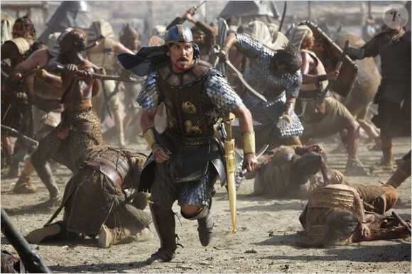 Christian Bale dans Exodus : Gods and Kings.