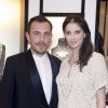Exclusif - Quentin Obadia et Frédérique Bel à l'inauguration privée de la nouvelle boutique Lalique Joaillerie à Paris. Le 8 juillet.