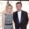 Exclusif - Evelyne Dhéliat et Quentin Obadia à l'inauguration privée de la nouvelle boutique Lalique Joaillerie à Paris. Le 8 juillet.