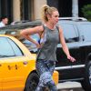 La jolie Candice Swanepoel reste active même lors de son jour off. Le top de 25 ans est allé faire du sport à New York le 9 juillet 2014