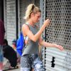 La jolie Candice Swanepoel reste active même lors de son jour off. Le top de 25 ans est allé faire du sport à New York le 9 juillet 2014