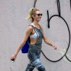 La jolie Candice Swanepoel reste active même lors de son jour off. Le top de 25 ans est allé faire du sport à New York le 9 juillet 2014