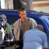 Le frère de Paul Walker, Cody, sur le tournage de Fast & Furious 7 à Los Angeles, le 4 juin 2014