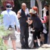 Vin Diesel sur le tournage de Fast & Furious 7 à Los Angeles, le 4 juin 2014