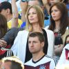 Sarah Brandner la compagne de Bastian Schweinsteiger lors de la finale de la Coupe du monde entre l'Allemagne et l'Argentine, le 13 juillet 2014 au stade Maracanã de Rio de Janeiro