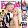 Jessica Simpson et son mari Eric Johnson, jeunes mariés radieux en couverture du magazine People.