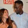 Thomas Ngijol et sa compagne Karole Rocher lors de l'avant-première du film "Fastlife" au cinéma Gaumont Capucines Opéra à Paris, le 15 juillet 2014.