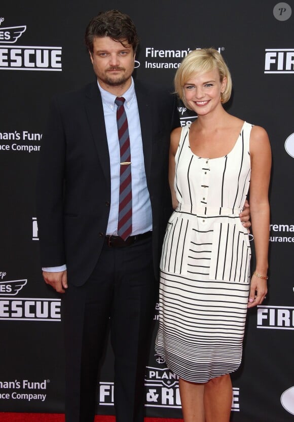 Matt Jones à la première du film "Planes 2 : Fire & Rescue" à Hollywood, le 15 juillet 2014.