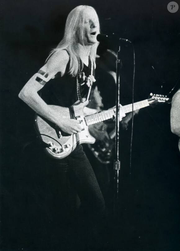Johnny Winter en concert à Santa Monica en 1969. 