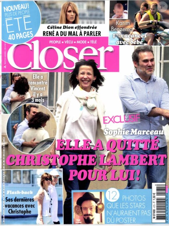Magazine Closer du 18 au 24 juillet 2014.