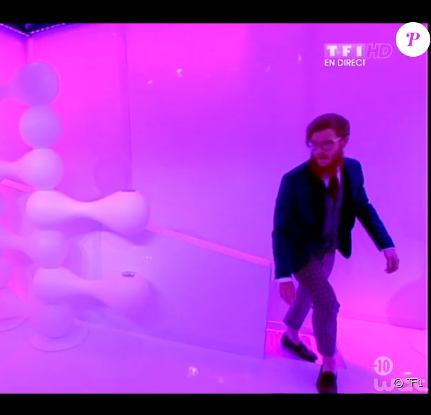 Geoffrey, candidat de Secret Story 8, intègre la Maison des Secrets (Secret Story 8, le vendredi 18 juillet 2014.)