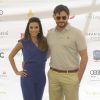 Eva Longoria participe au tournoi de golf de charité Global Gift à Marbella, le samedi 19 juillet 2014.