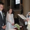 L'archiduchesse Magdalena de Habsbourg-Lorraine, arrière-petite-fille de l'empereur François-Joseph d'Autriche et de l'impératrice Sissi, et Sebastian Bergmann ont été mariés par l'archevêque Franz Lackner le 19 juillet 2014 en l'église Saint-Nicolas de Bad Ischl, en Autriche.