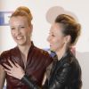 Alexandra Lamy et sa soeur Audrey Lamy - Avant-Premiére du film "Ce soir je vais tuer l'assassin de mon fils" à l'Elysée Biarritz à Paris le 24 mars 2014.
