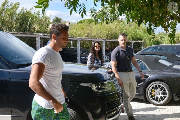 Selena Gomez et Tommy Chiabra à Saint-Tropez, le 21 juillet 2014.