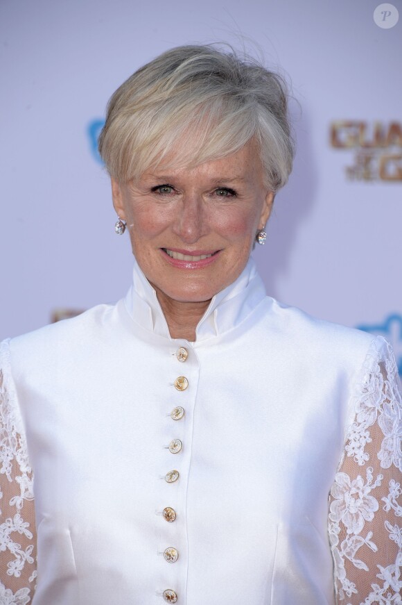 Glenn Close à la première mondiale du film Les Gardiens de la Galaxie au Dolby Theatre à Hollywood, Los Angeles, le 21 juillet 2014.