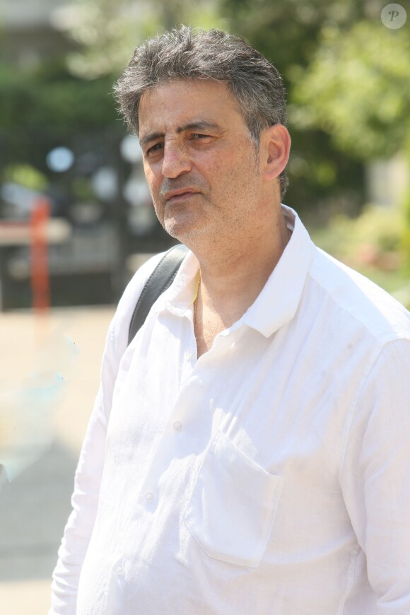 Exclusif - Phil Barney - Obsèques d'Hervé Cristiani en l'église Sainte Cécile à Boulogne-Billancourt, le 23 juillet 2014.