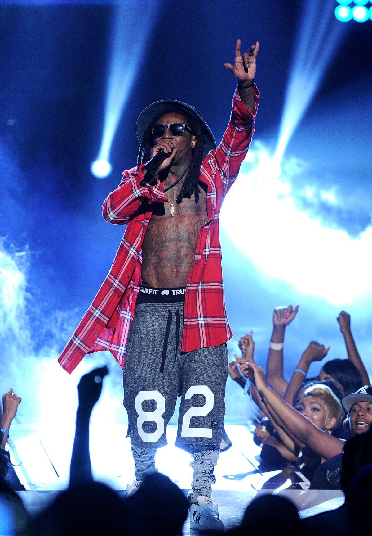 Photo : Lil Wayne lors des BET Awards '14 au Nokia Theatre L.A. Live le ...